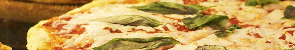 Eating Italian Pizza at Michaelangelo's Pizza - Nashville Midtown restaurant in Nashville, TN.